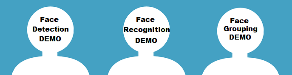 Face detection, face recognition and face grouping demo