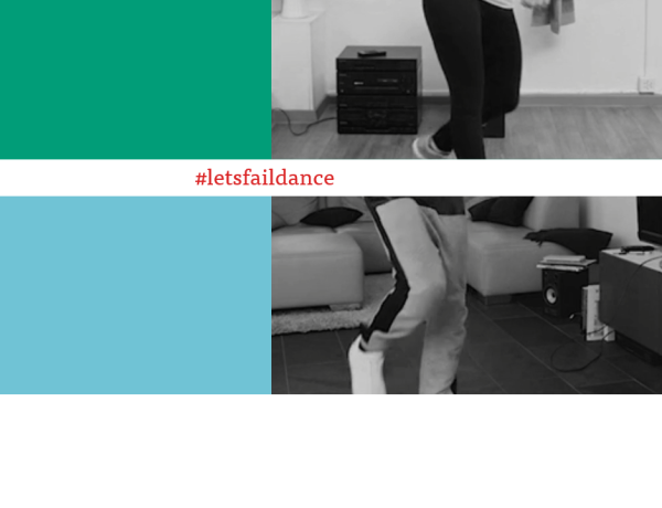 #letsfaildance